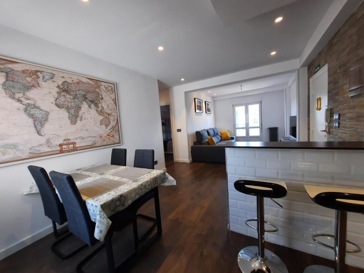 Apartamento Centro Gijon Con Wifi Gratis Y Parking Publico Proximo Incluido ภายนอก รูปภาพ